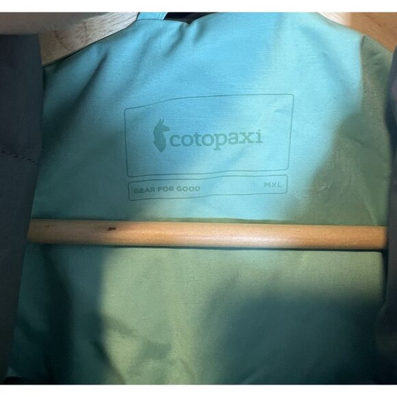 Cotopaxi Tianjin Men’s XL Jacket Waterproof Polartec 650F DriDown Mint/Slate - Picture 7 of 8